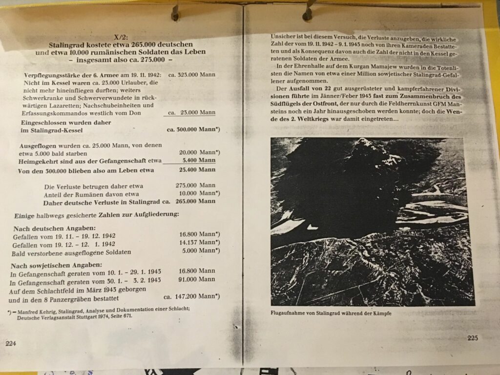 Zahlen und Fakten zur Schlacht um Stalingrad